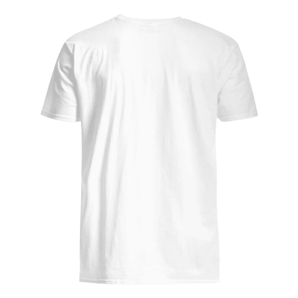 Personlig T-shirt till Pappa | Personlig presenter till Far| Papasaurie Jul - Bild 3