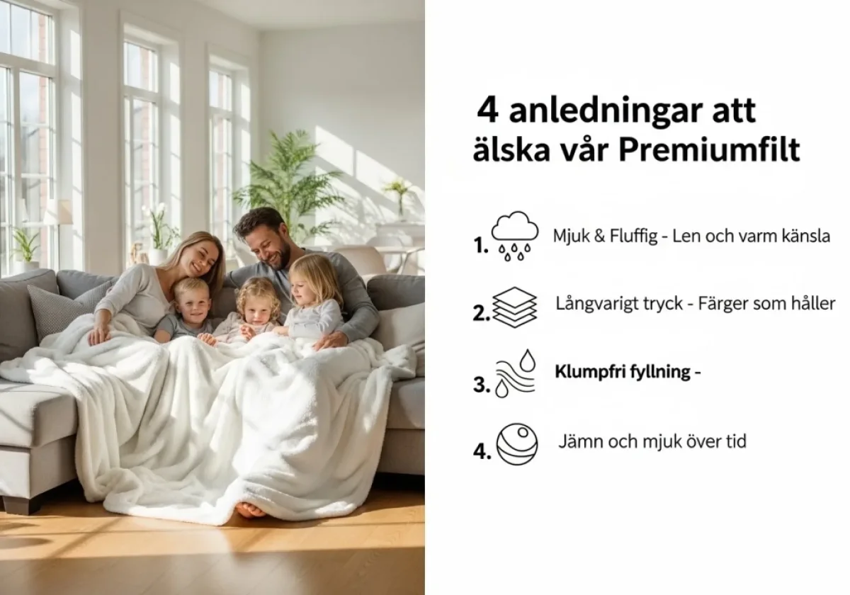 Mjuk filt med Enhörning - Personlig Filt För Barn - Bild 9