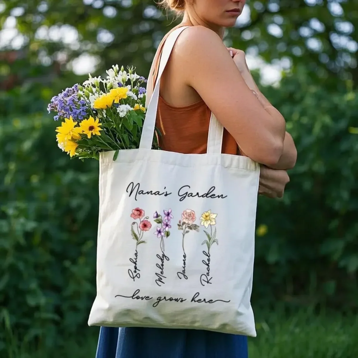 Super Mamma Handlenett – Personlig med Barnas Navn - Bild 9