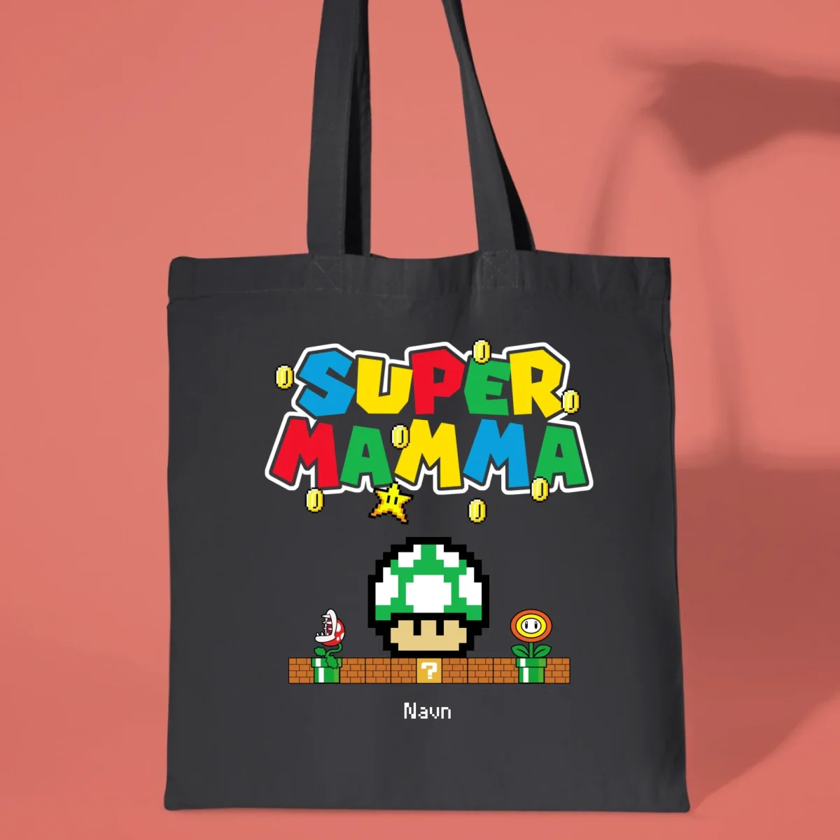 Super Mamma Handlenett – Personlig med Barnas Navn - Bild 5