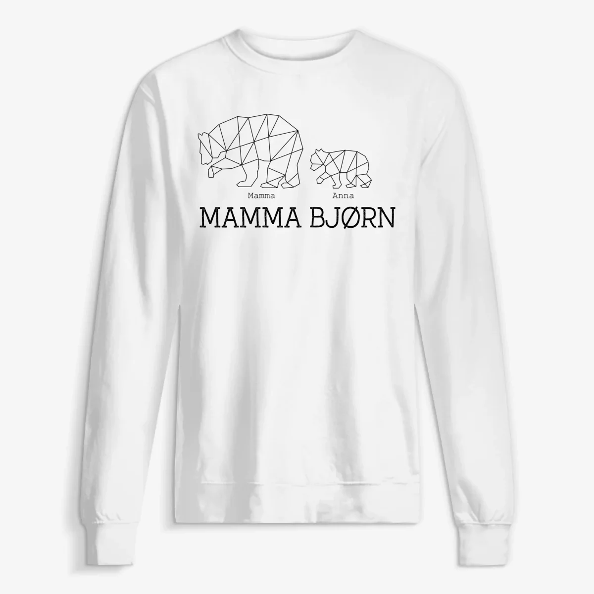 Mamma bjørn - Personlig minimalistisk design - Bild 6