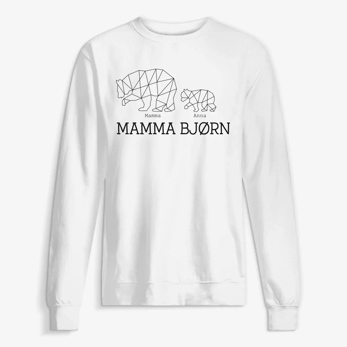Mamma bjørn - Personlig minimalistisk design - Bild 5